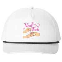 Womens Funny Manicurist Pedicurist For Nail Artists And Beauticians Snapback Five-Panel Rope Hat