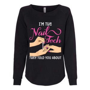 Womens Funny Manicurist Pedicurist For Nail Artists And Beauticians Womens California Wash Sweatshirt