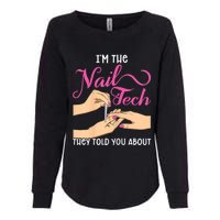 Womens Funny Manicurist Pedicurist For Nail Artists And Beauticians Womens California Wash Sweatshirt