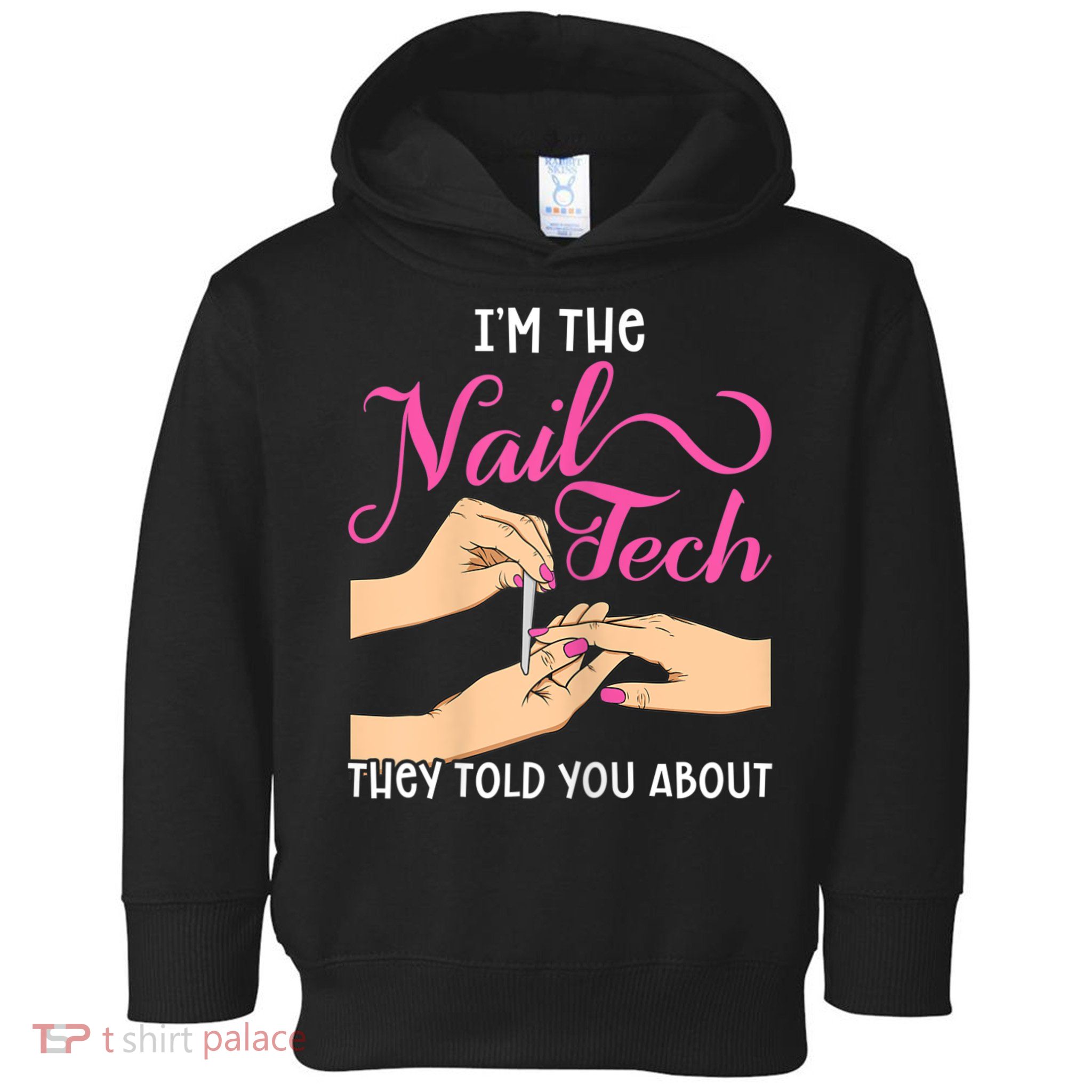Womens Funny Manicurist Pedicurist For Nail Artists And Beauticians Toddler Hoodie