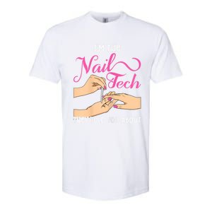 Womens Funny Manicurist Pedicurist For Nail Artists And Beauticians Softstyle CVC T-Shirt