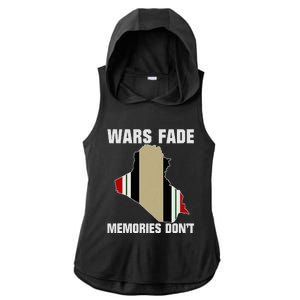 Wars Fade Memories DonT Iraq Ladies PosiCharge Tri-Blend Wicking Draft Hoodie Tank