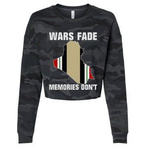 Wars Fade Memories DonT Iraq Cropped Pullover Crew