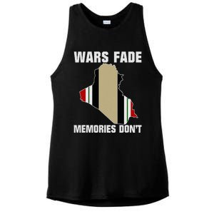 Wars Fade Memories DonT Iraq Ladies PosiCharge Tri-Blend Wicking Tank