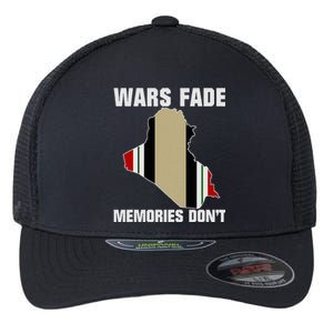 Wars Fade Memories DonT Iraq Flexfit Unipanel Trucker Cap