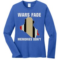 Wars Fade Memories DonT Iraq Ladies Long Sleeve Shirt