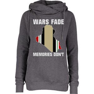 Wars Fade Memories DonT Iraq Womens Funnel Neck Pullover Hood