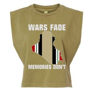 Wars Fade Memories DonT Iraq Garment-Dyed Women's Muscle Tee