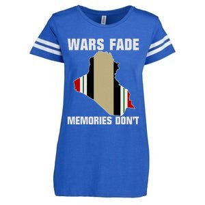 Wars Fade Memories DonT Iraq Enza Ladies Jersey Football T-Shirt