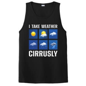 Weather Forecast Meteorologist Cute and Engaging PosiCharge Competitor Tank