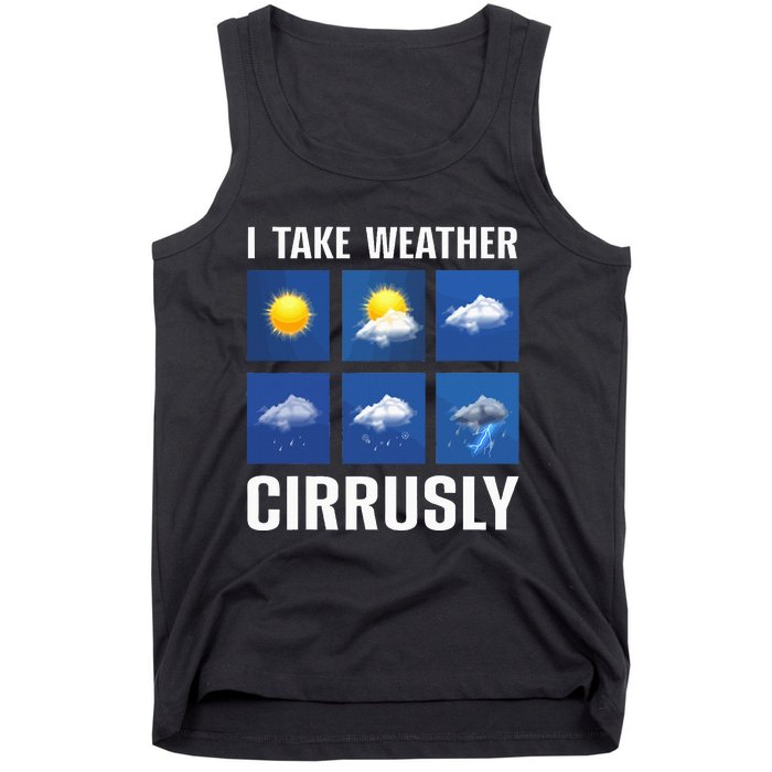 Weather Forecast Meteorologist Cute and Engaging Tank Top