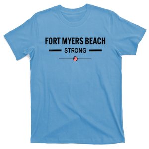 Womens Fort Myers Beach Strong Community Strength Prayer US Flag T-Shirt