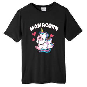 Wo Funny Mamacorn Unicorn Costume Mom Mother's Day Tall Fusion ChromaSoft Performance T-Shirt