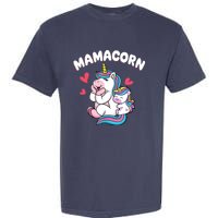 Wo Funny Mamacorn Unicorn Costume Mom Mother's Day Garment-Dyed Heavyweight T-Shirt