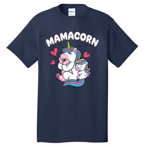 Wo Funny Mamacorn Unicorn Costume Mom Mother's Day Tall T-Shirt