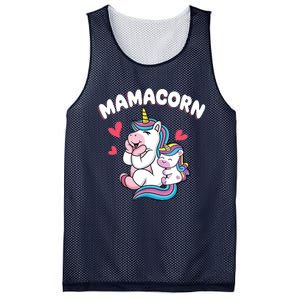 Wo Funny Mamacorn Unicorn Costume Mom Mother's Day Mesh Reversible Basketball Jersey Tank