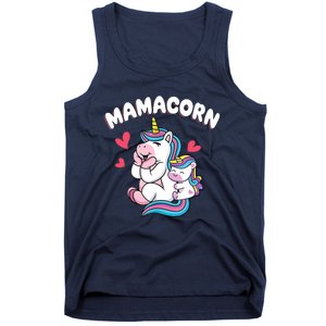 Wo Funny Mamacorn Unicorn Costume Mom Mother's Day Tank Top