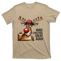 Women Funny Make Christmas Great Again Reindeer Trump Election Win T-Shirt