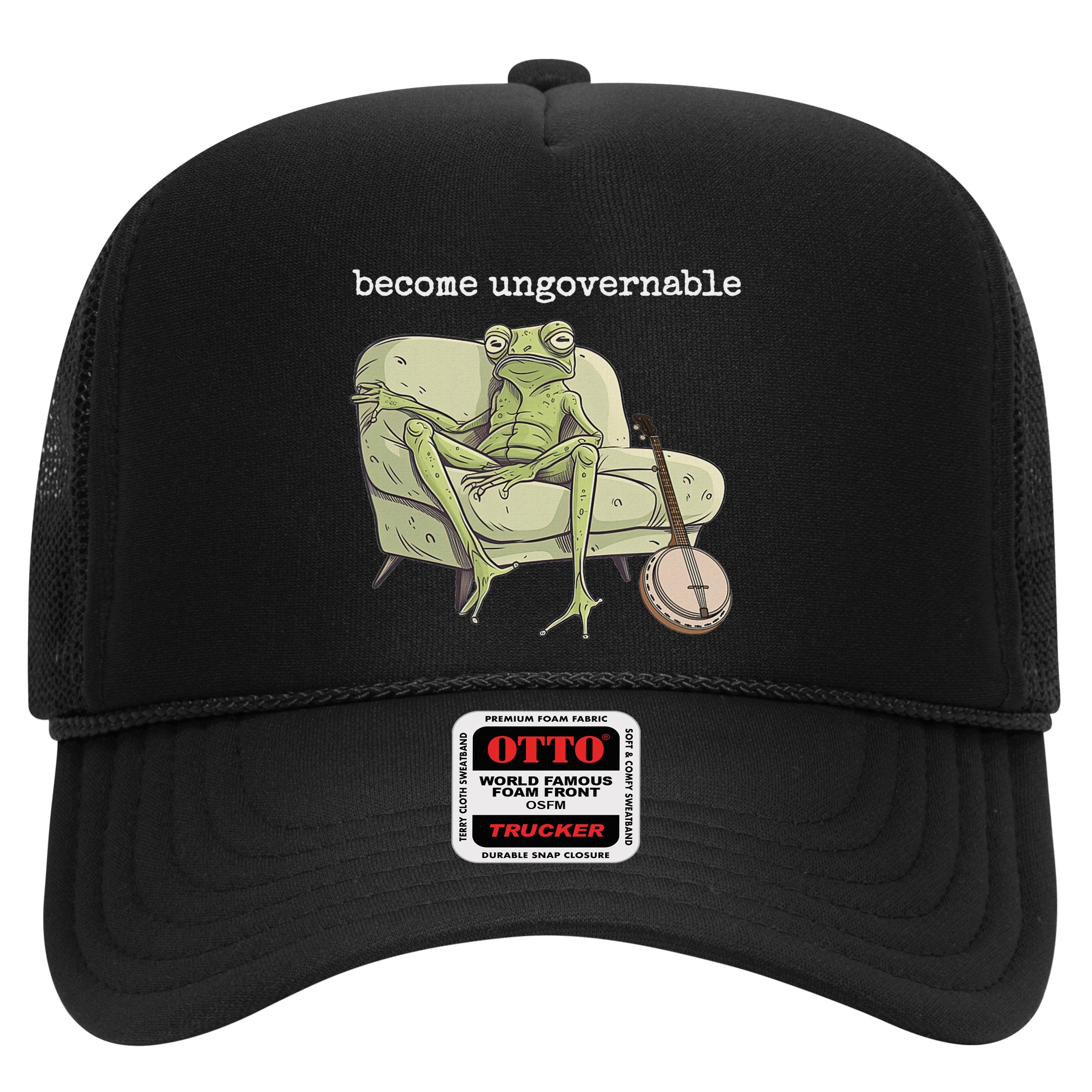 Weird Frog Meme Stupid Cursed Toad Become Ungovernable Hat