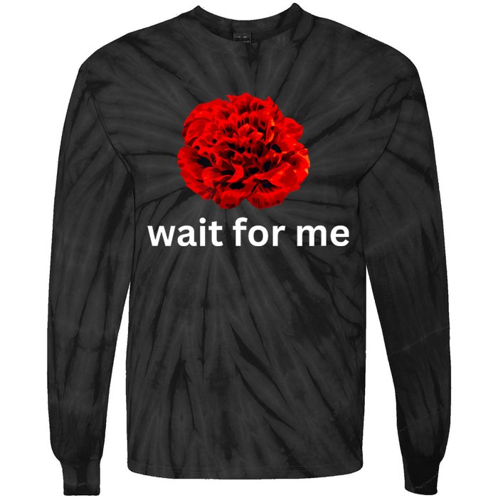 Wait For Me Hadestown Broadway Musical Theatre Tie-Dye Long Sleeve Shirt