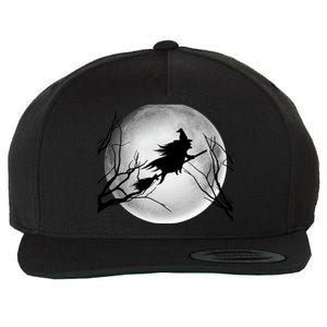 Witch Full Moon Halloween Costume Witchy Teen Girls Meaningful Gift Wool Snapback Cap