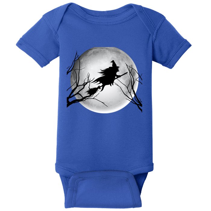 Witch Full Moon Halloween Costume Witchy Teen Girls Meaningful Gift Baby Bodysuit