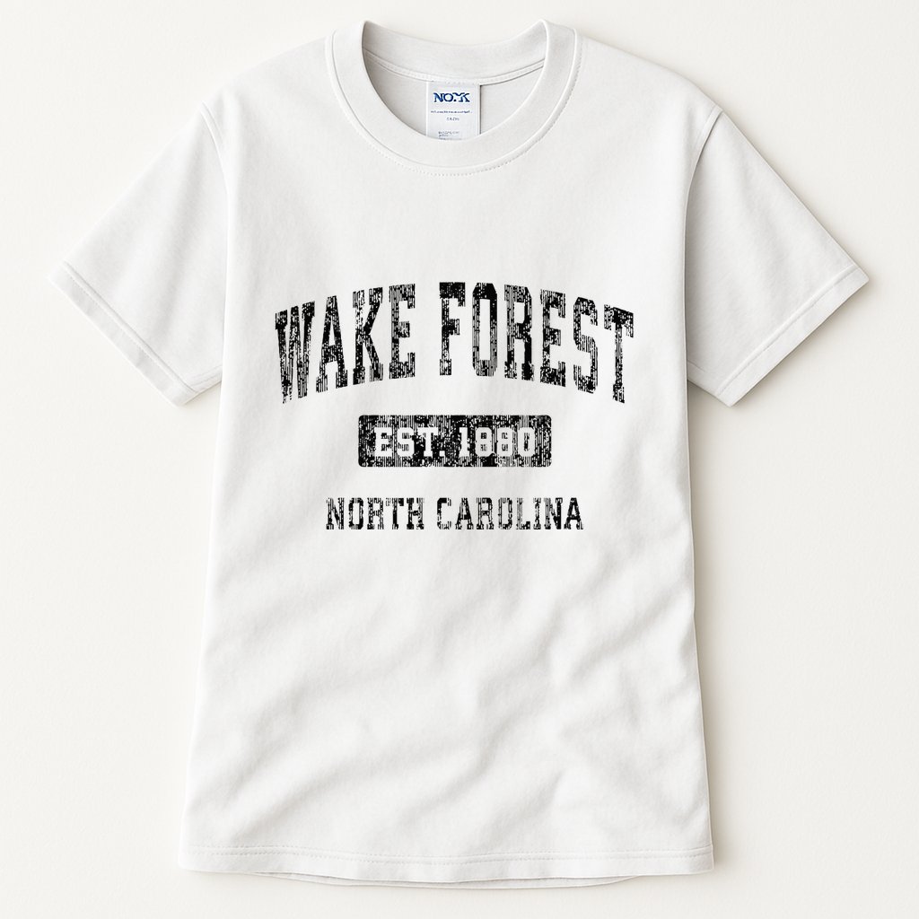 Wake Forest North Carolina Nc Vintage Sports Design Tall T-Shirt