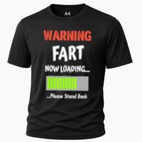Warning Fart Now Loading Please Stand Back Funny Gag Gifts Performance Shirt