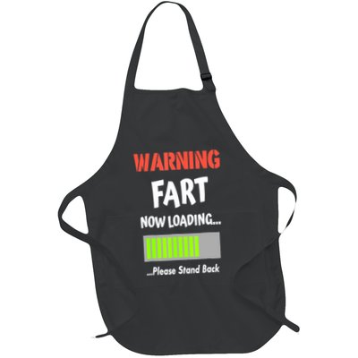 Warning Fart Now Loading Please Stand Back Funny Gag Gifts Apron