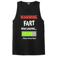 Warning Fart Now Loading Please Stand Back Funny Gag Gifts PosiCharge Competitor Tank