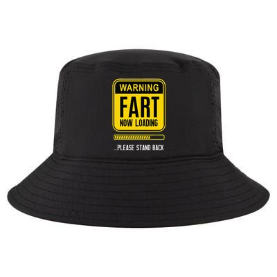 Warning Fart Now Loading Cool Comfort Performance Bucket Hat