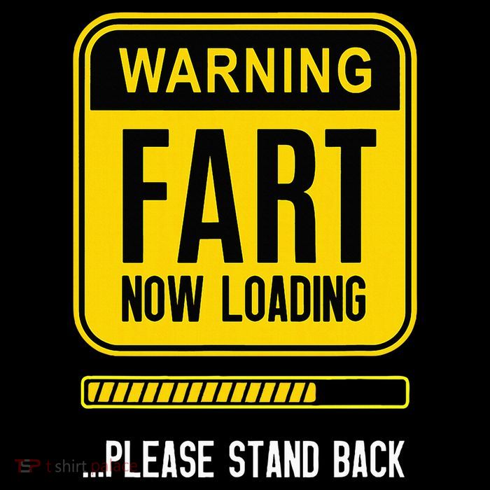 Warning Fart Now Loading Backpack