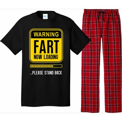 Warning Fart Now Loading Pajama Set