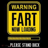 Warning Fart Now Loading Flatbill Hat