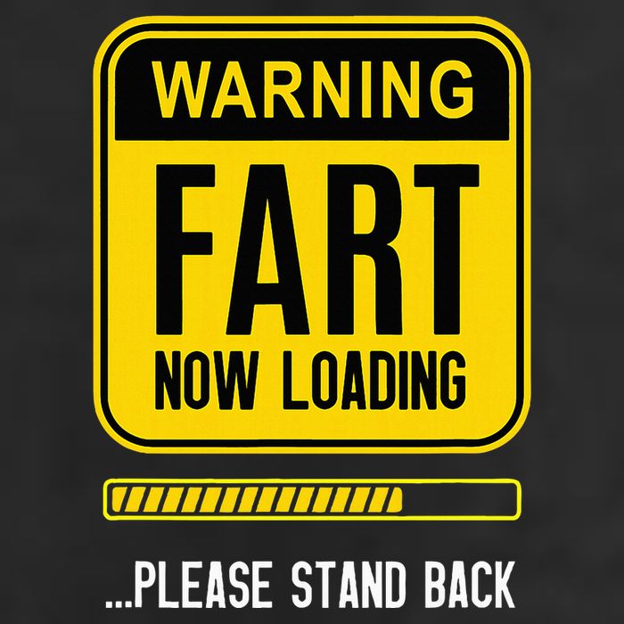 Warning Fart Now Loading Golf Towel