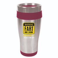 Warning Fart Now Loading 16oz Travel Tumbler