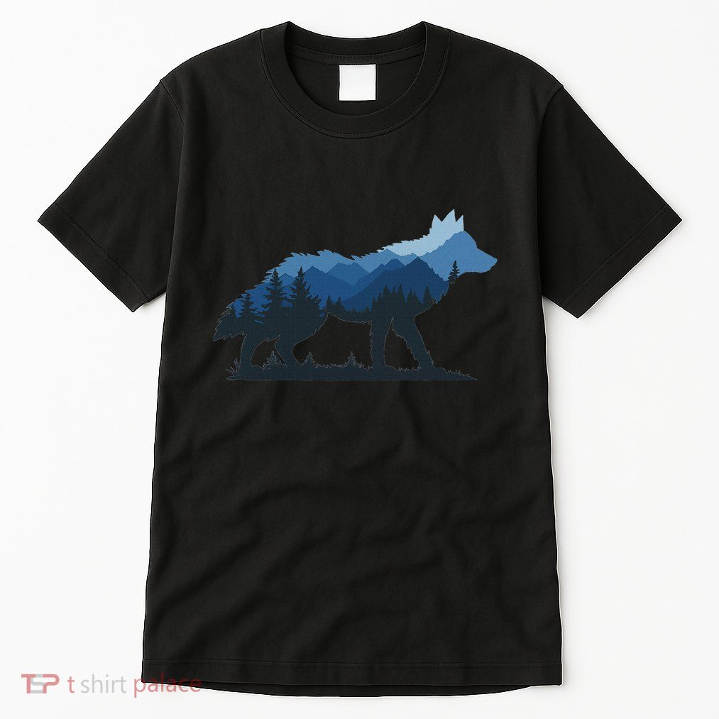 Wolf Forest Nature Tall T-Shirt