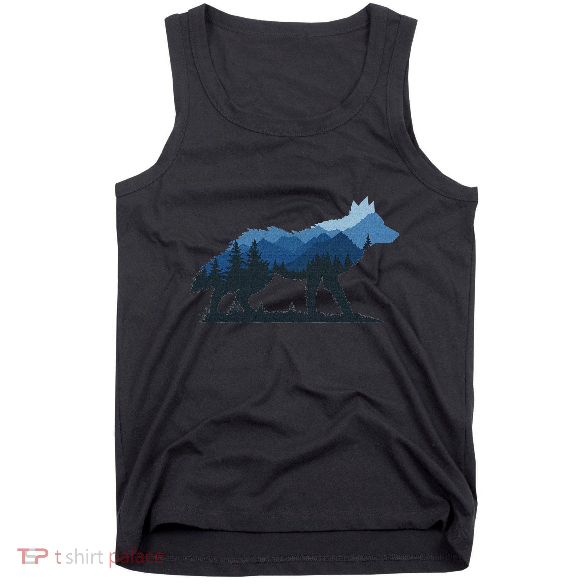 Wolf Forest Nature Tank Top