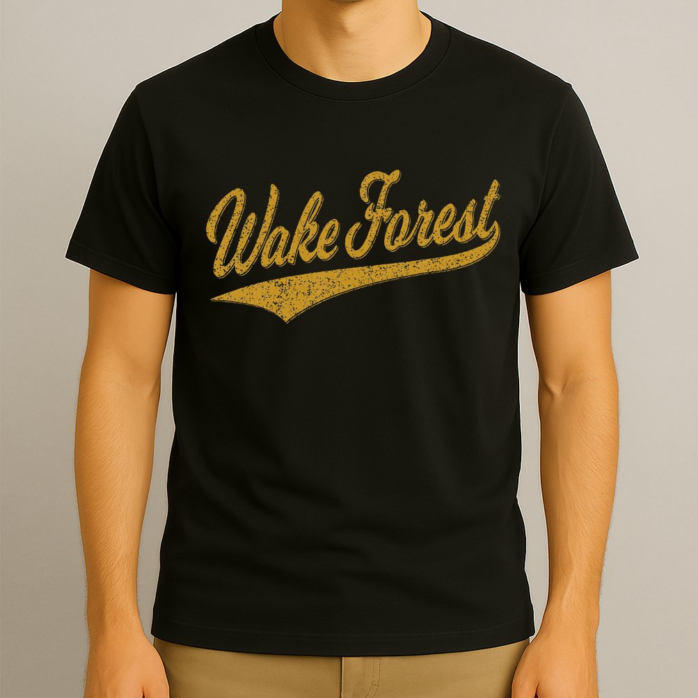 Wake Forest North Carolina Varsity Script Sports Jersey T-Shirt