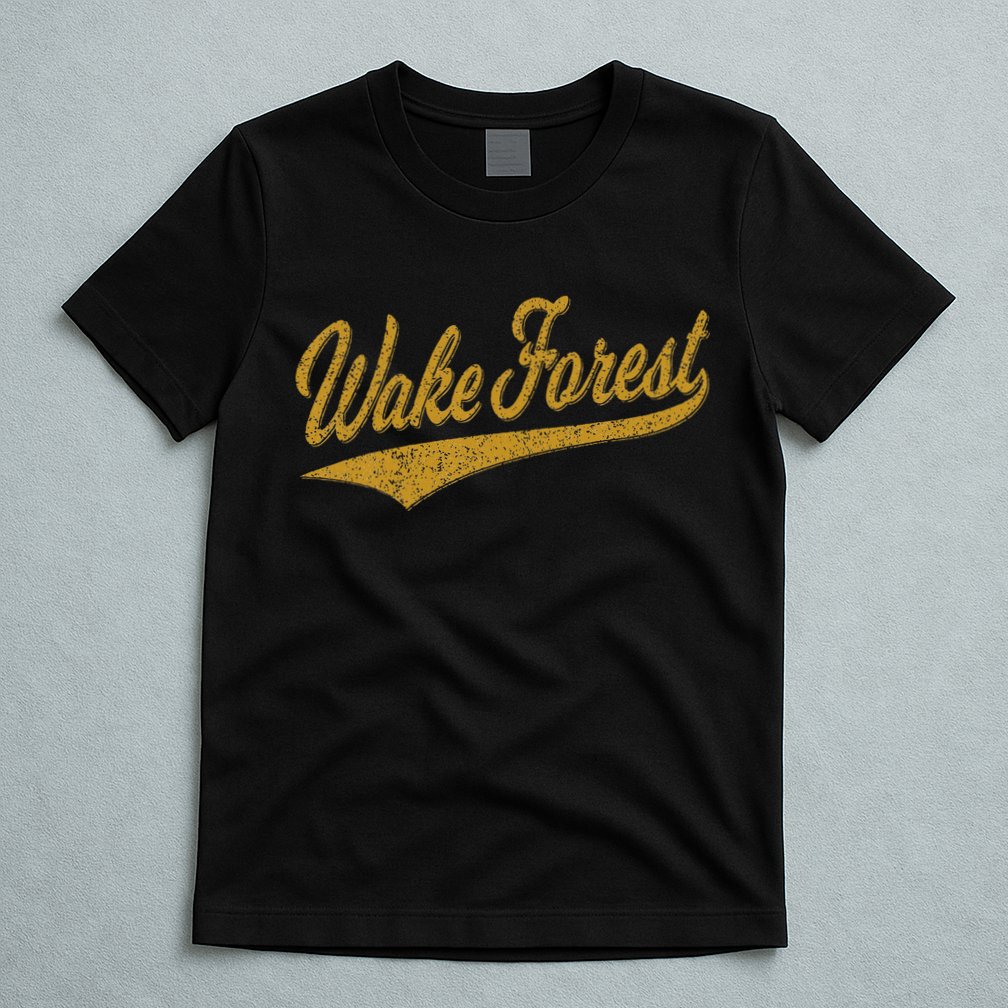 Wake Forest North Carolina Varsity Script Sports Jersey T-Shirt