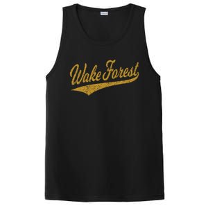 Wake Forest North Carolina Varsity Script Sports Jersey PosiCharge Competitor Tank