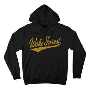 Wake Forest North Carolina Varsity Script Sports Jersey Tall Hoodie