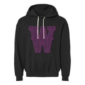 Wendy First Name Personalized Wendy Name Garment-Dyed Fleece Hoodie