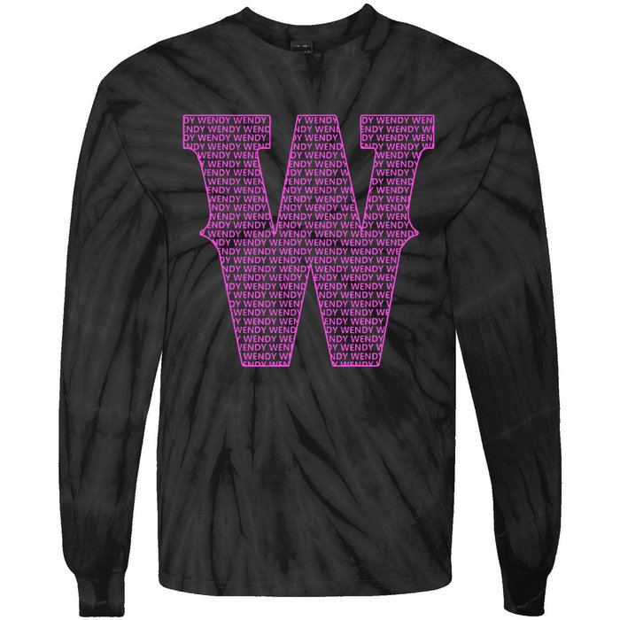 Wendy First Name Personalized Wendy Name Tie-Dye Long Sleeve Shirt