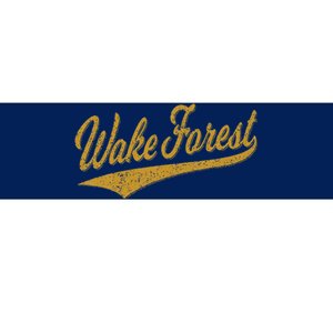 WAKE FOREST NORTH CAROLINA VARSITY SCRIPT SPORTS JERSEY Bumper Sticker