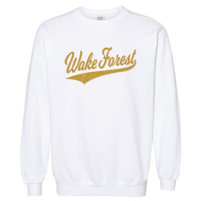 WAKE FOREST NORTH CAROLINA VARSITY SCRIPT SPORTS JERSEY Garment-Dyed Sweatshirt