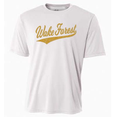 WAKE FOREST NORTH CAROLINA VARSITY SCRIPT SPORTS JERSEY Cooling Performance Crew T-Shirt