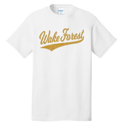 WAKE FOREST NORTH CAROLINA VARSITY SCRIPT SPORTS JERSEY Tall T-Shirt