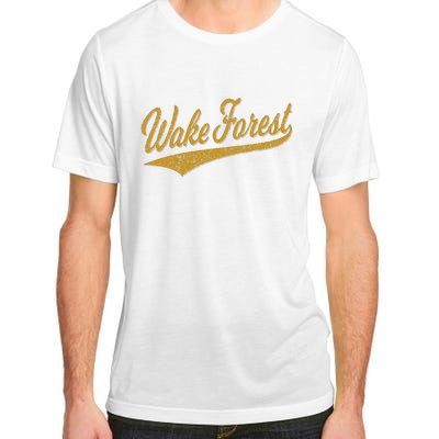 WAKE FOREST NORTH CAROLINA VARSITY SCRIPT SPORTS JERSEY Adult ChromaSoft Performance T-Shirt