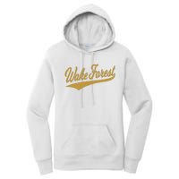 WAKE FOREST NORTH CAROLINA VARSITY SCRIPT SPORTS JERSEY Women's Pullover Hoodie